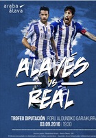 Jugador premiado con 2 entradas para presenciar en directo el encuentro del Trofeo Diputación, Deportivo Alavés-Real Sociedad.